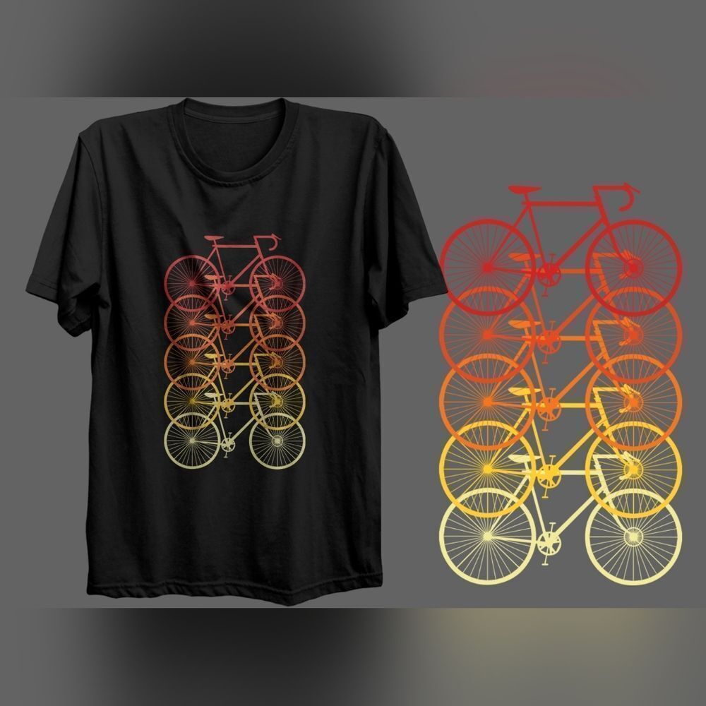 Bicycle Short Sleeve T-shirt Apparel Graphic T Shirt Bike Cyclist Lifestyle Love